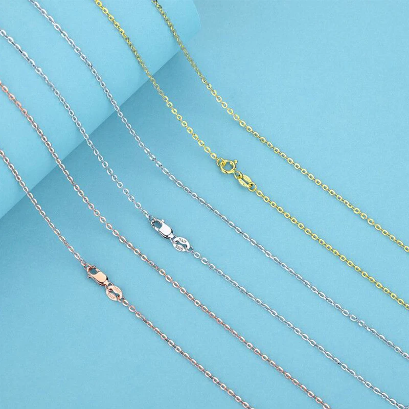 Corrente Prata Esterlina 925 e Ouro 18k