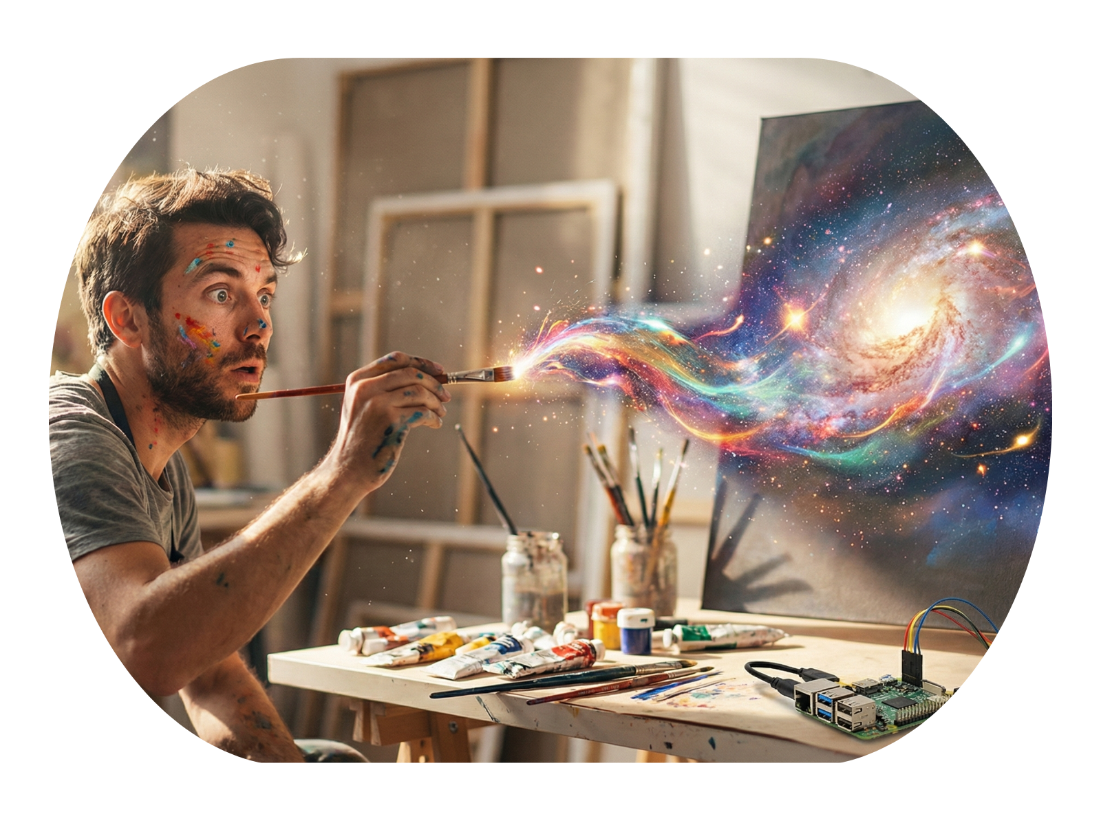 A energia flui para onde a atenção vai.